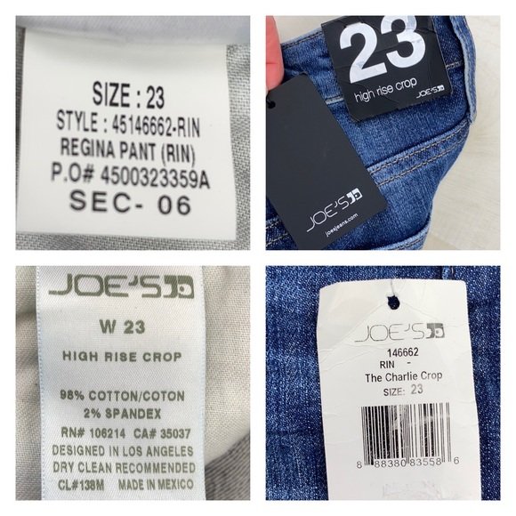 JOES HIGH RISE SKINNY CROP IN REGINA - Picture 9 of 12